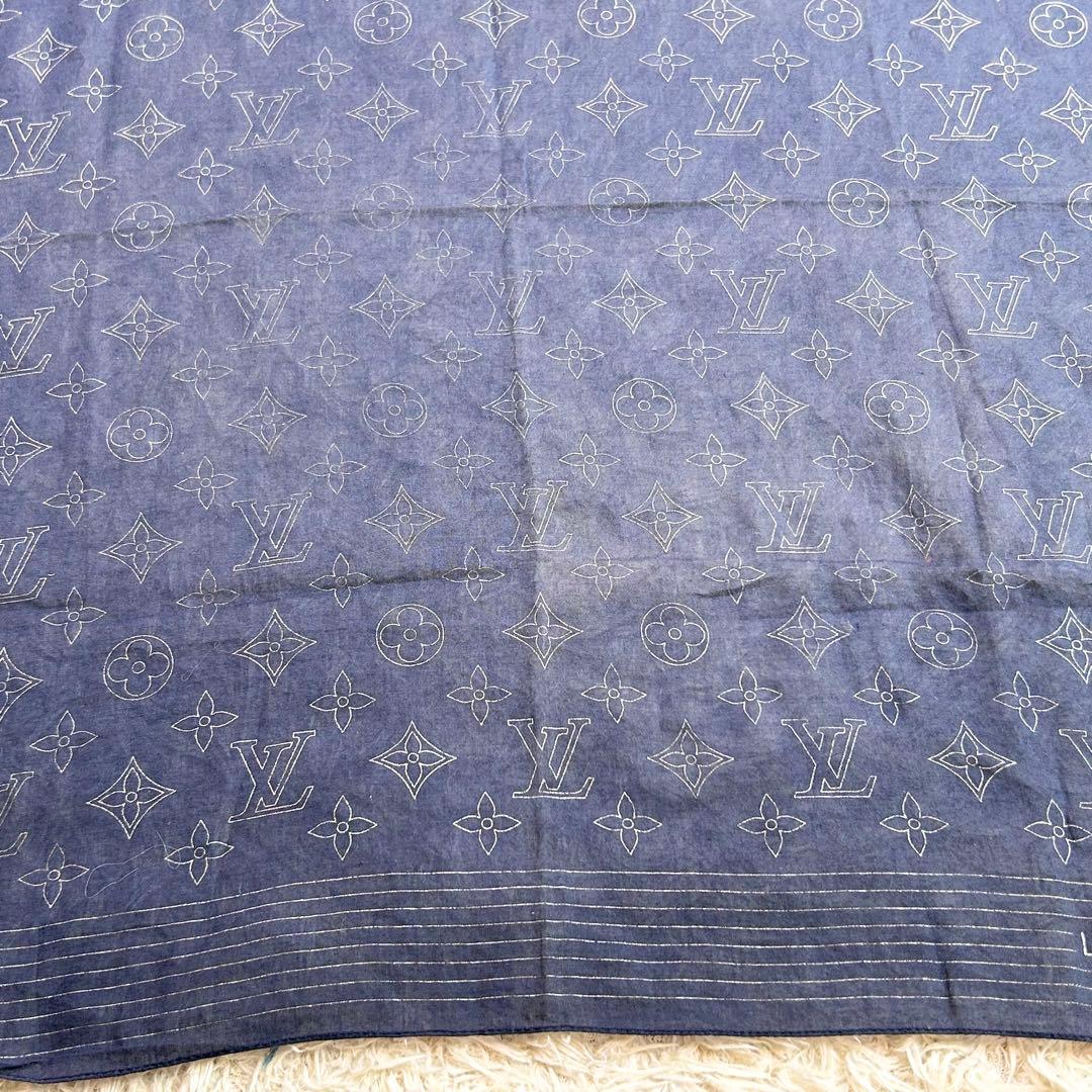 【ルイヴィトン✨️モノグラム】 イタリア製 LV ハンカチ ポケットチーフ