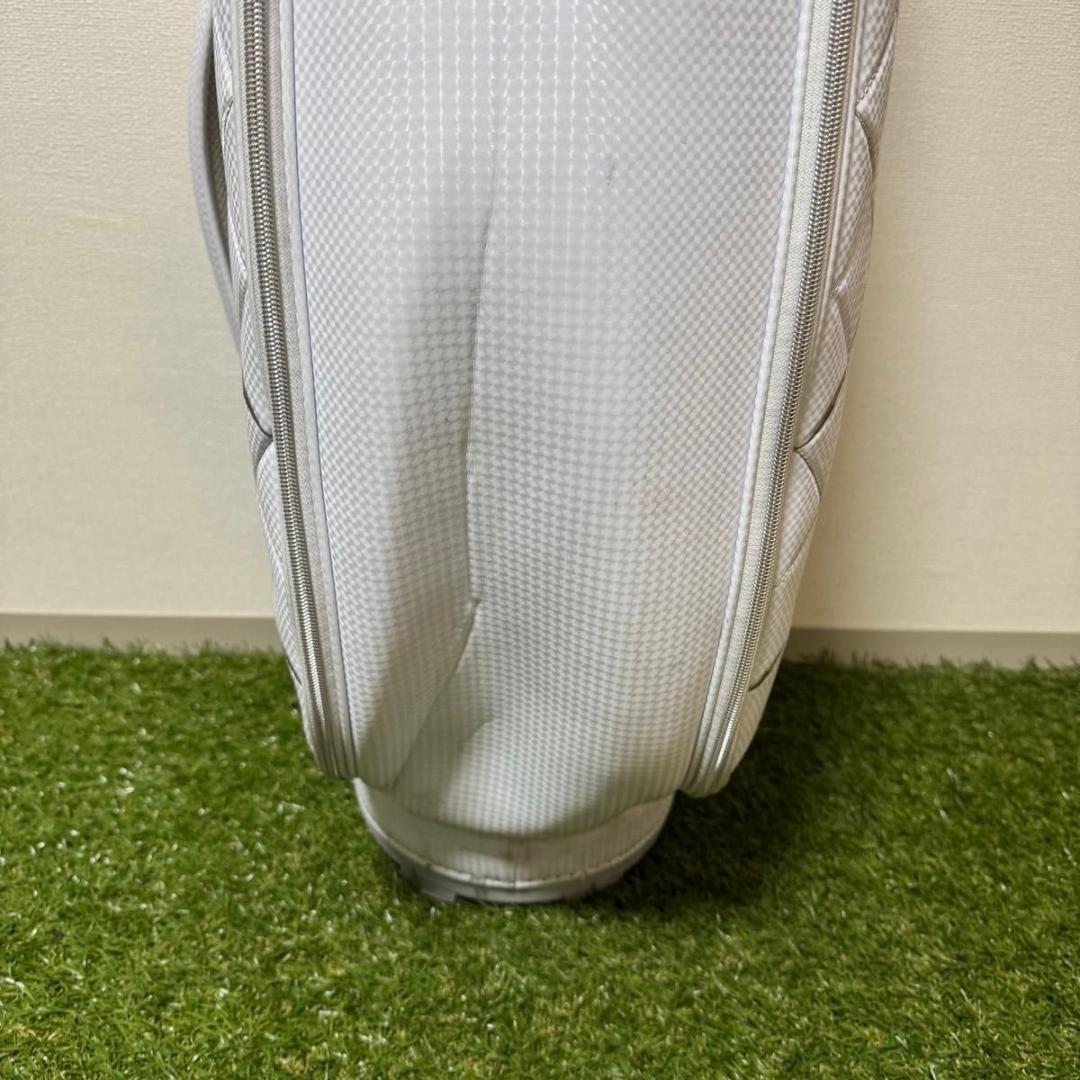 XXIO ゼクシオ レディース キャディバッグ ホワイト系 8.5型