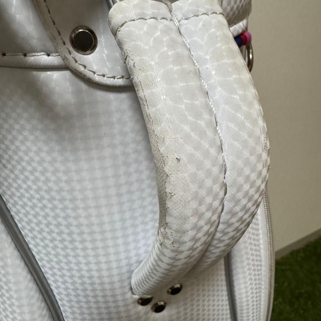 XXIO ゼクシオ レディース キャディバッグ ホワイト系 8.5型