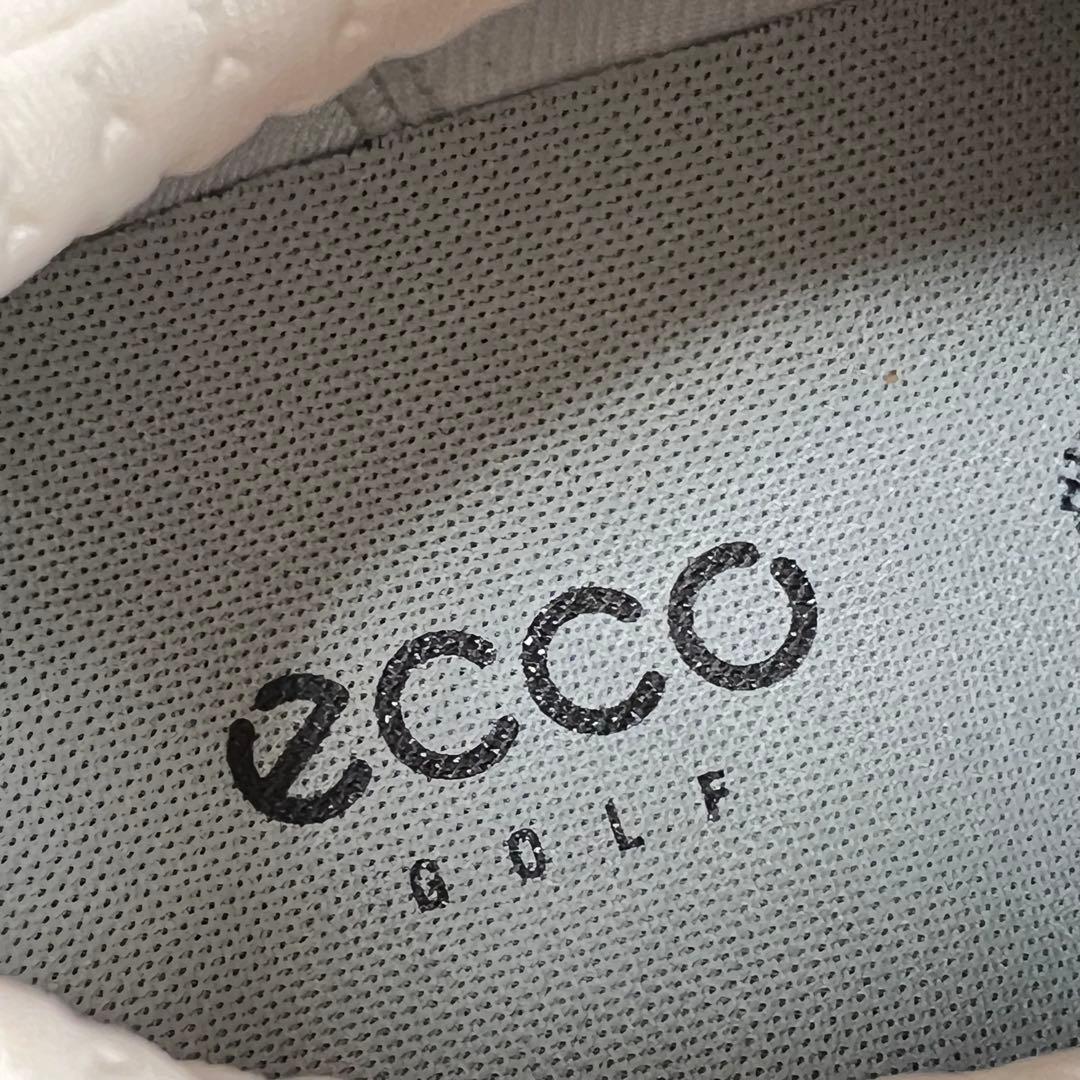 未使用品級✨エコー ECCO バイオム ゴルフシューズ ホワイト 24.5㎝