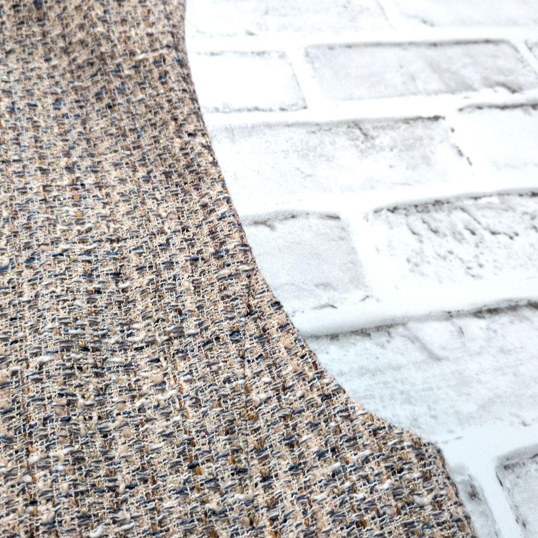 グリーンレーベルリラクシング ツイード ジレ 金ボタン ベスト