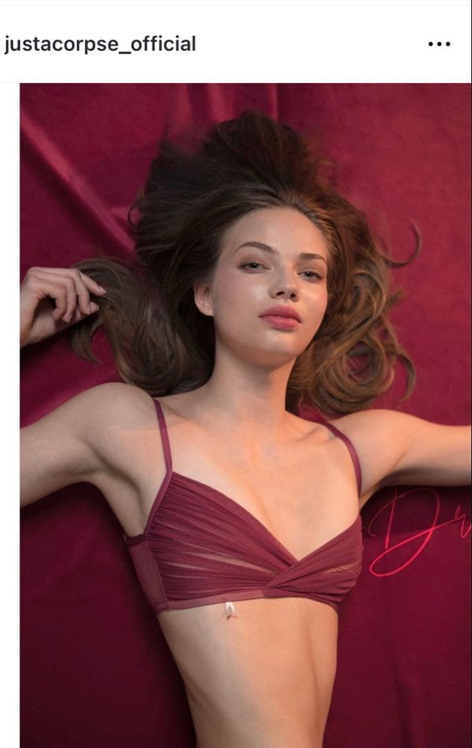 Just a corpse ベージュ ラップスタイル トップス Mサイズ