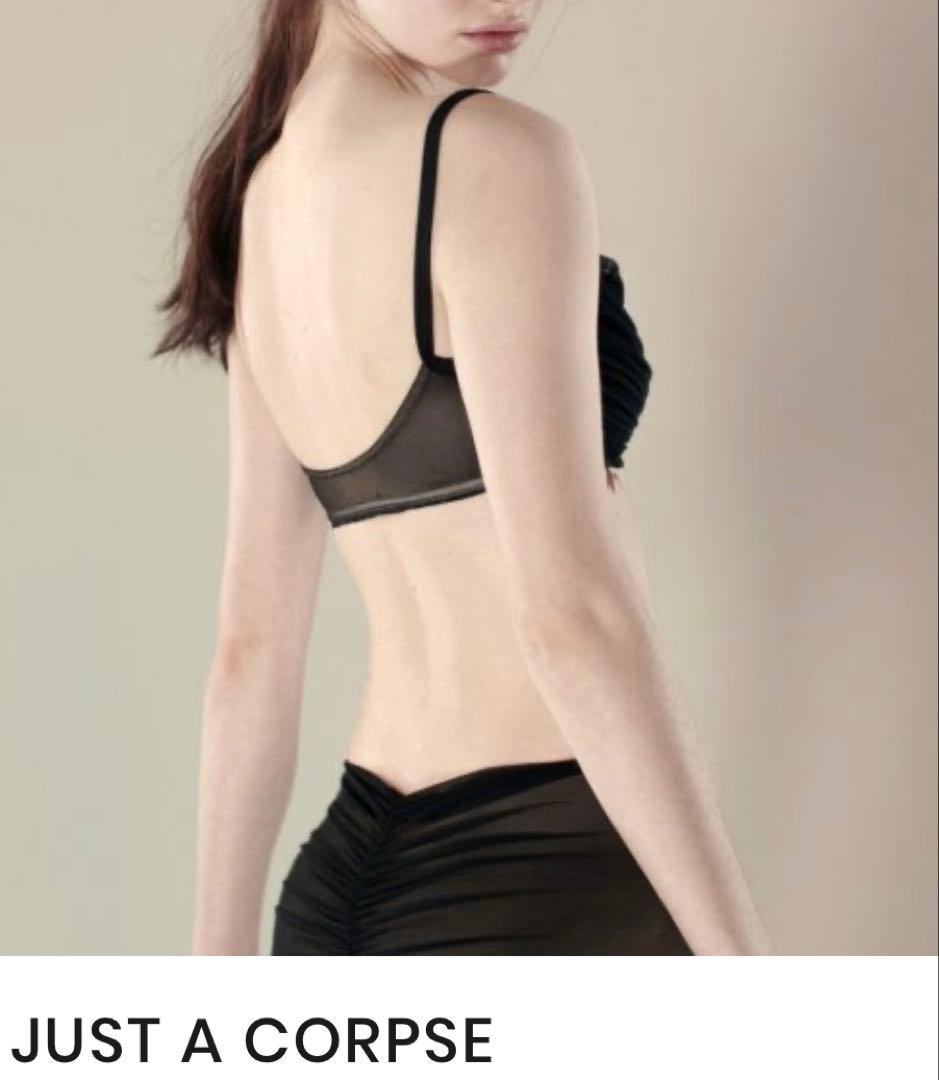 Just a corpse ベージュ ラップスタイル トップス Mサイズ