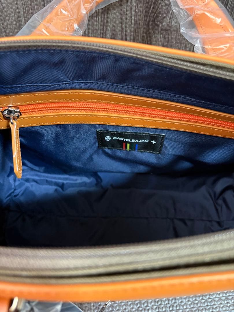 CASTELBAJAC オレンジ トートバッグ　定価36,300円