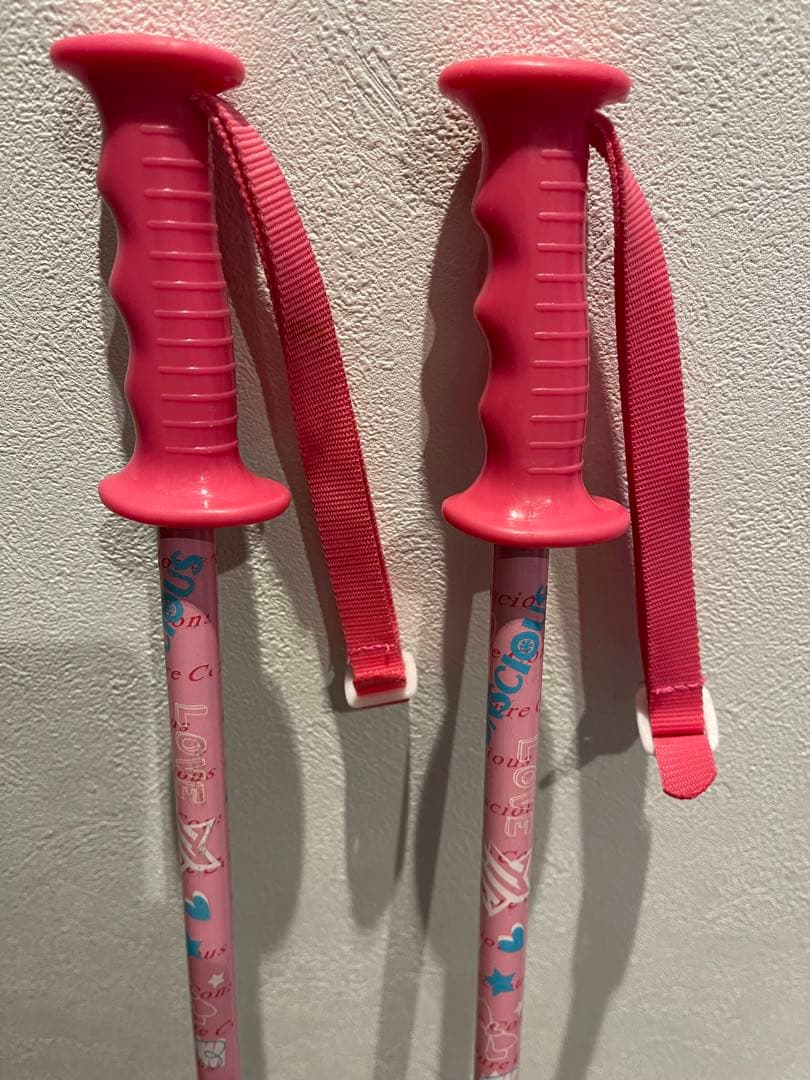 HEAD JOY ジュニア スキー板 117cm ストック ATOMIC ブーツ