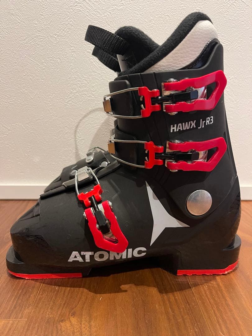 HEAD JOY ジュニア スキー板 117cm ストック ATOMIC ブーツ