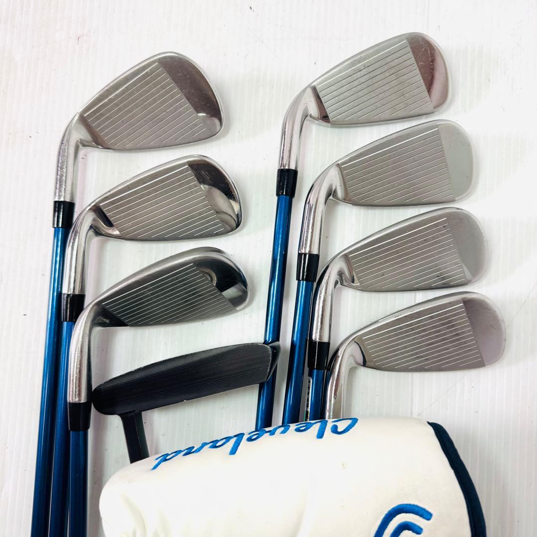 【美品】クリーブランド メンズゴルフクラブ 11本セット　SR