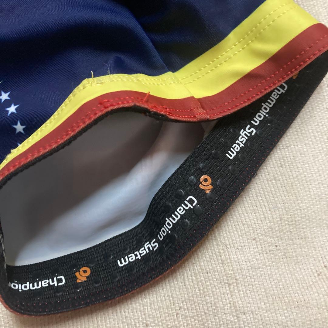 g84)美品スキンスーツ　サイクルジャージ　明誠大学　Sサイズ　バットあり