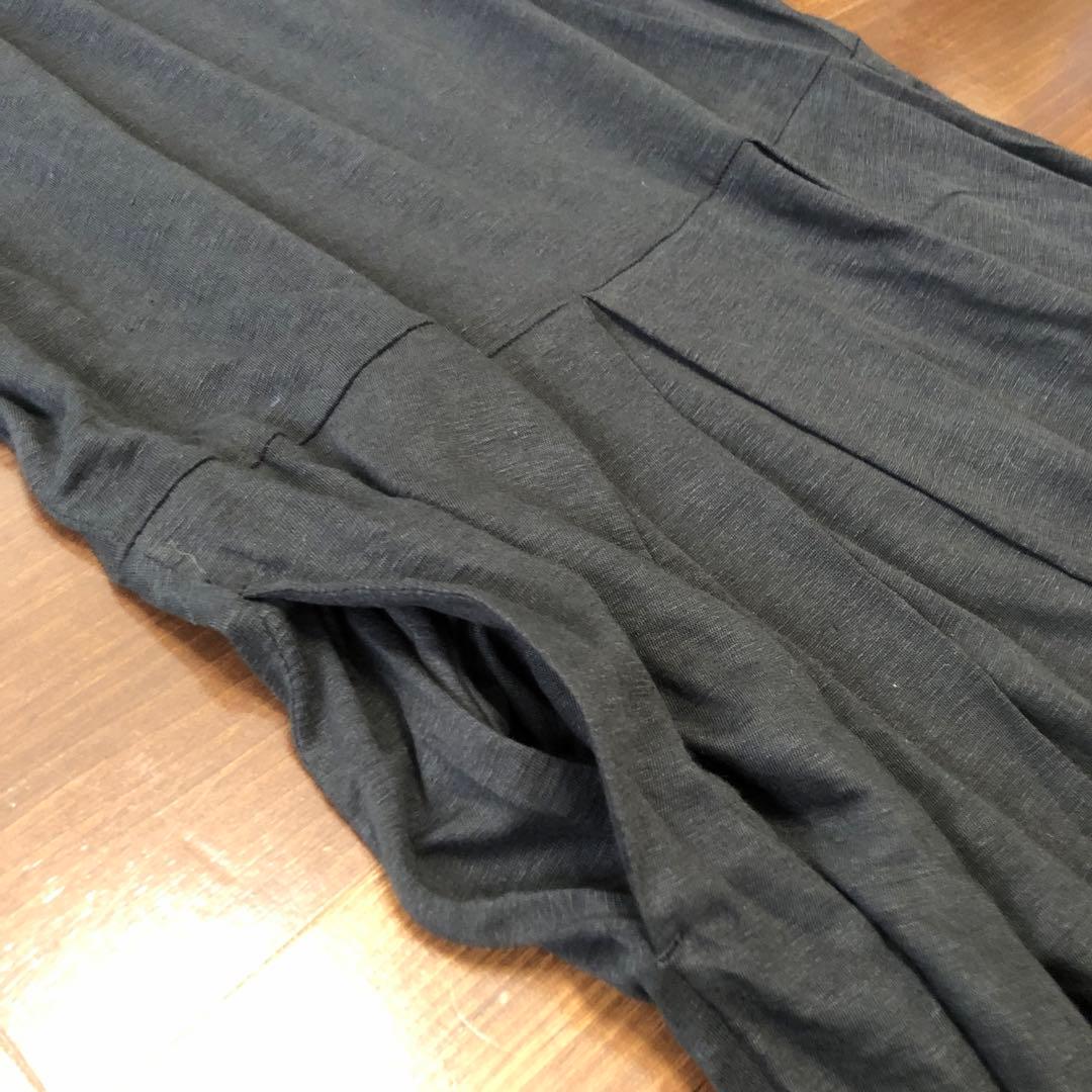 ほぼ未使用 mina perhonen ミナペルホネン リネン ロングワンピース