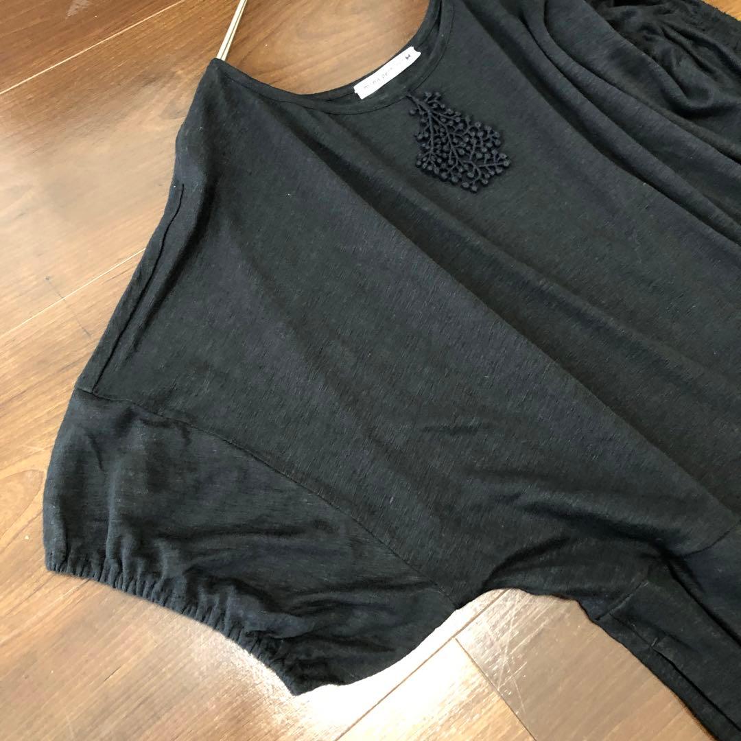 ほぼ未使用 mina perhonen ミナペルホネン リネン ロングワンピース