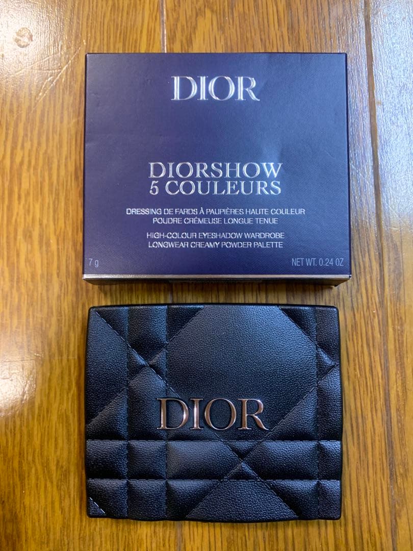 新品　ディオールショウ　サンククルール アイシャドウ　限定　647 シルクトープ