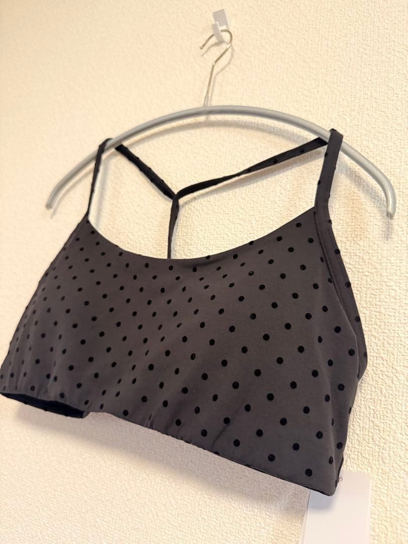 ヨガ・ピラティス Lululemon flow Y polka dot *L