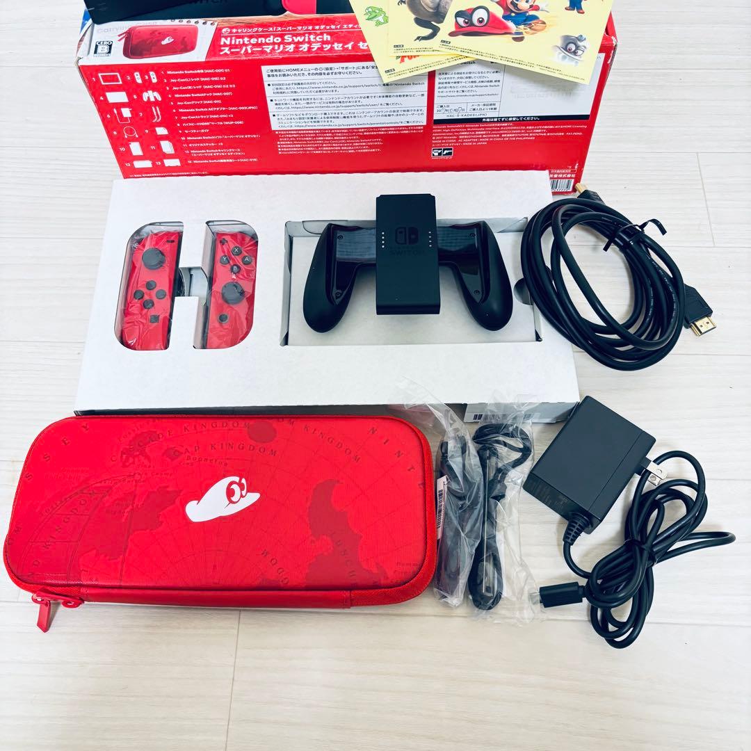 値下　Nintendo Switch マリオオデッセイセット 美品 完品