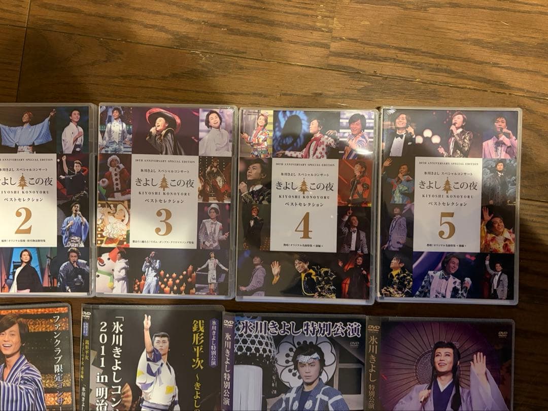 氷川きよし KIINA DVD まとめ売り 美品＆未開封