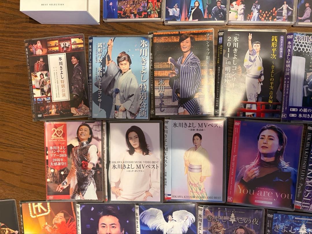 氷川きよし KIINA DVD まとめ売り 美品＆未開封