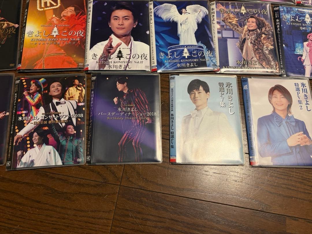 氷川きよし KIINA DVD まとめ売り 美品＆未開封