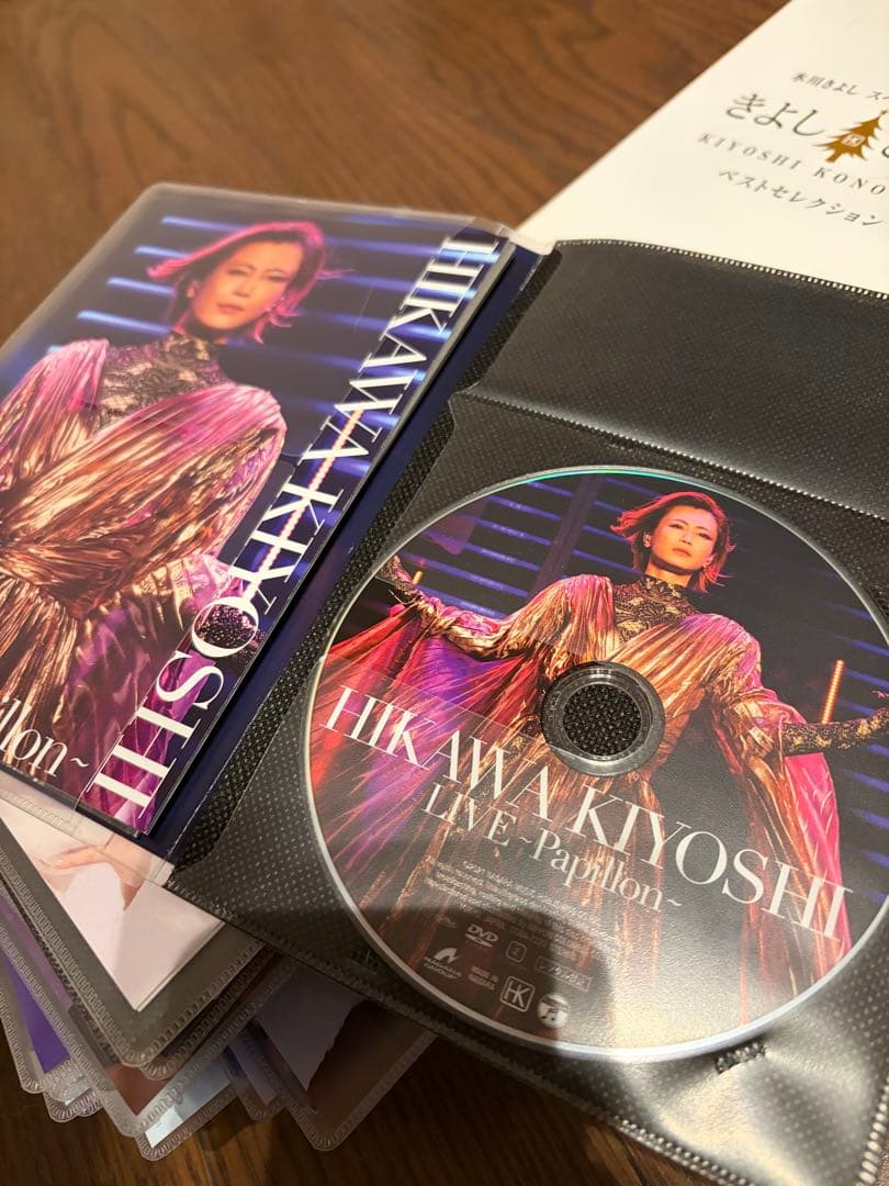 氷川きよし KIINA DVD まとめ売り 美品＆未開封