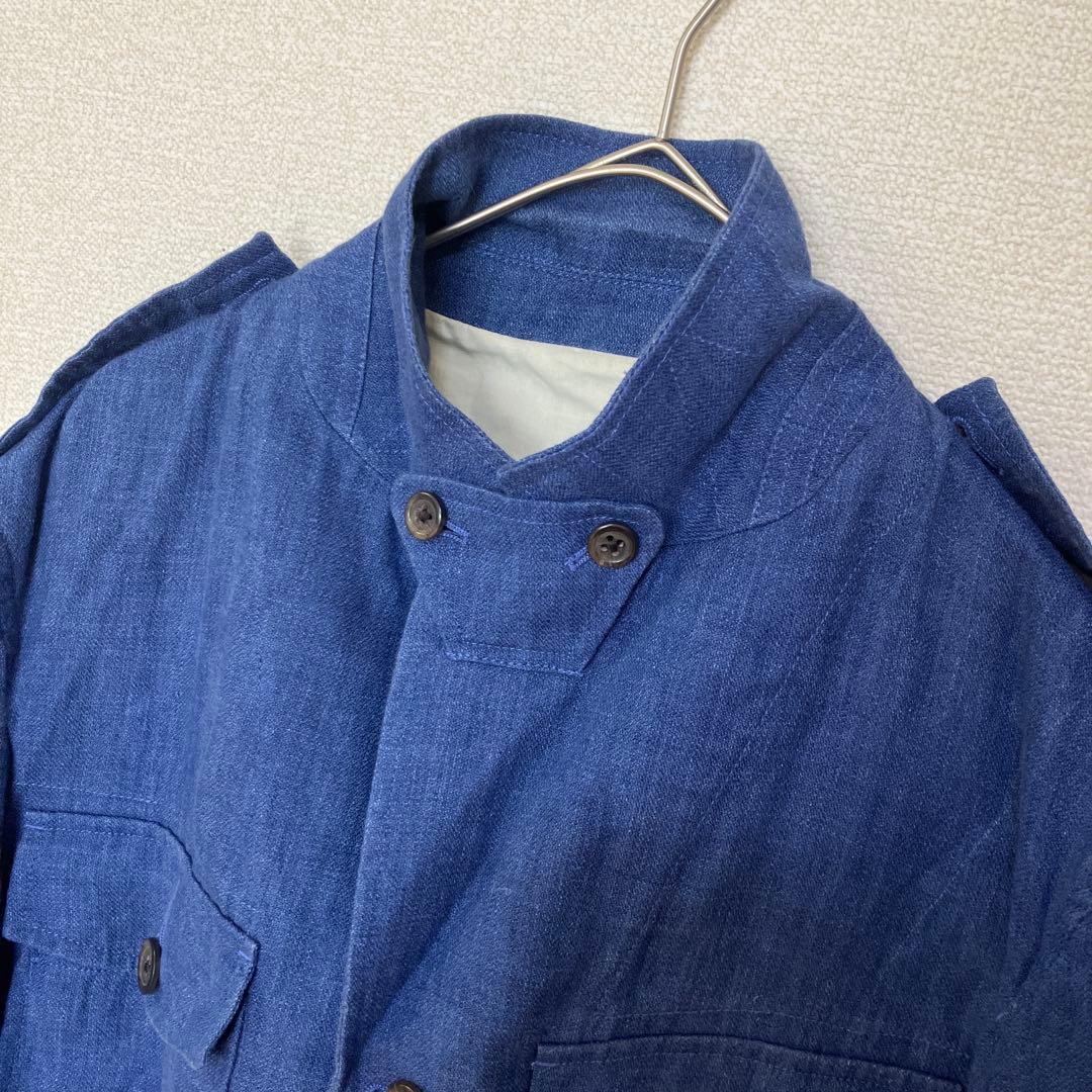 POLO RALPH LAURENジャケット　麻100% ネイビー　サイズ40R