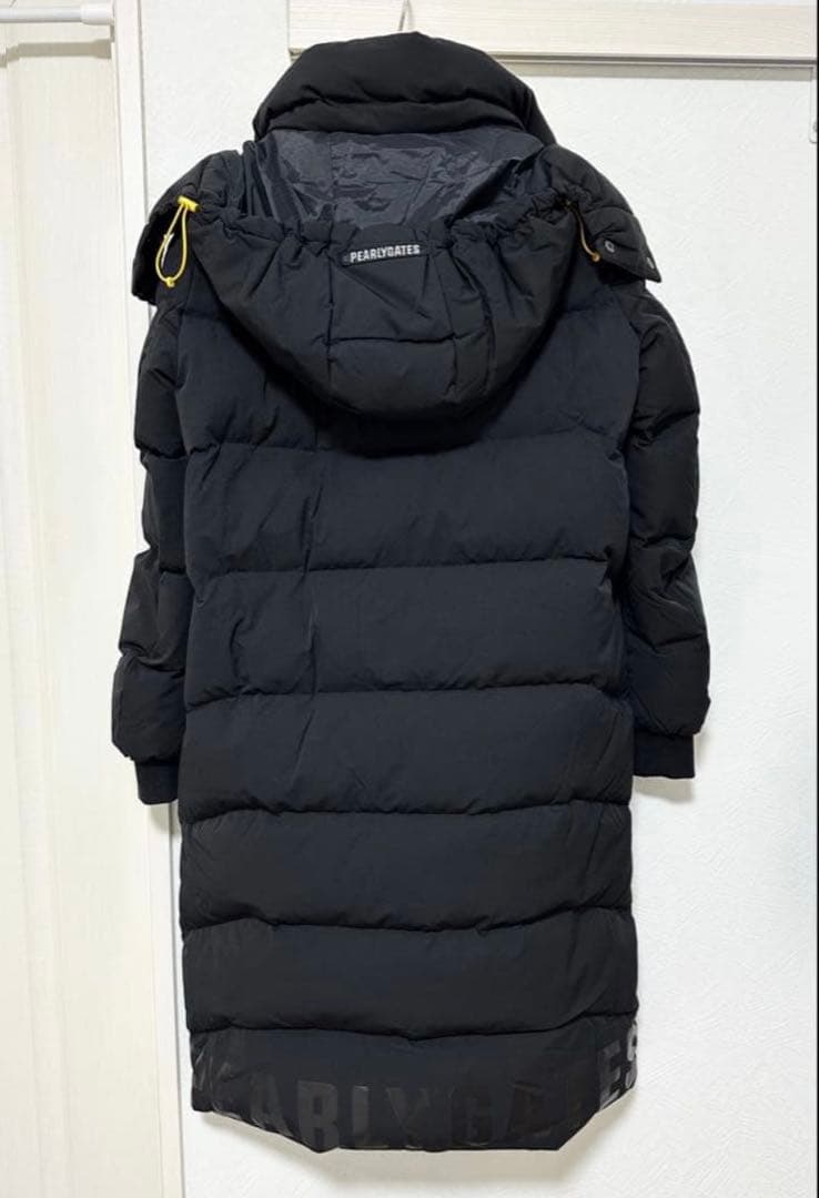 PEARLY GATES ブラックロングダウンジャケット