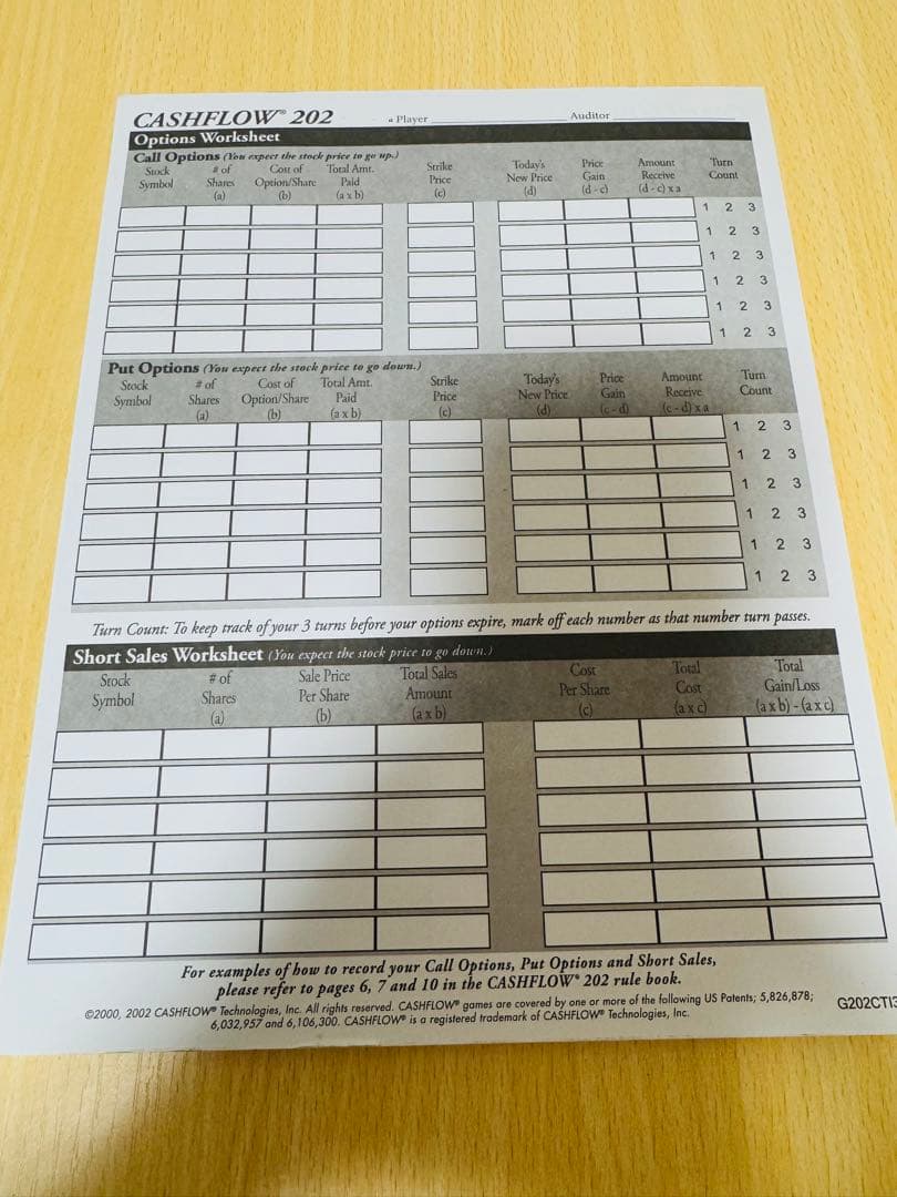 【CD再生確認済】キャッシュフロー Cashflow 202英語版（上級編）