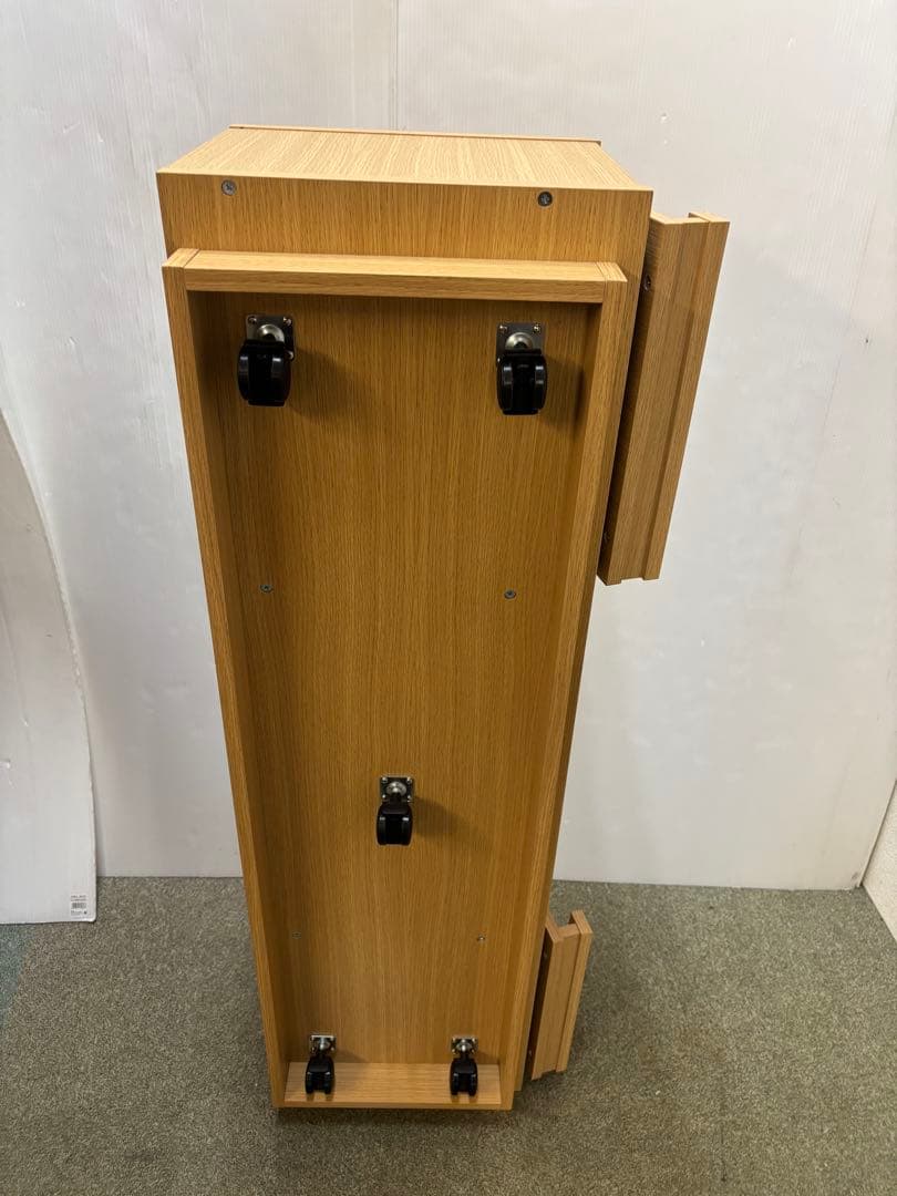 キャスター付き　120 木製テレビボード　ローボード