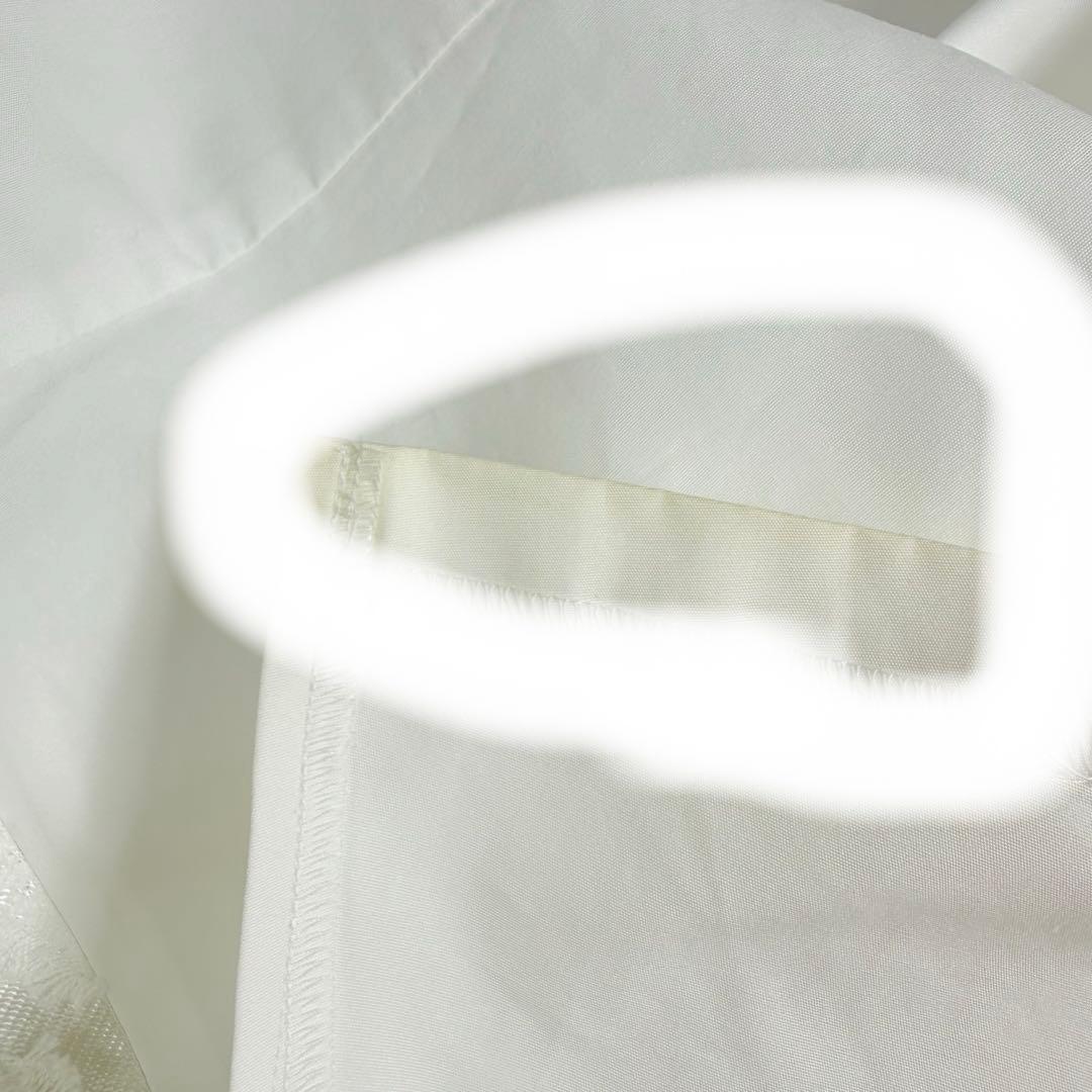 《新品タグ付き》UNTITLED アンタイトル　ジャガードフリル　ブラウス　3L