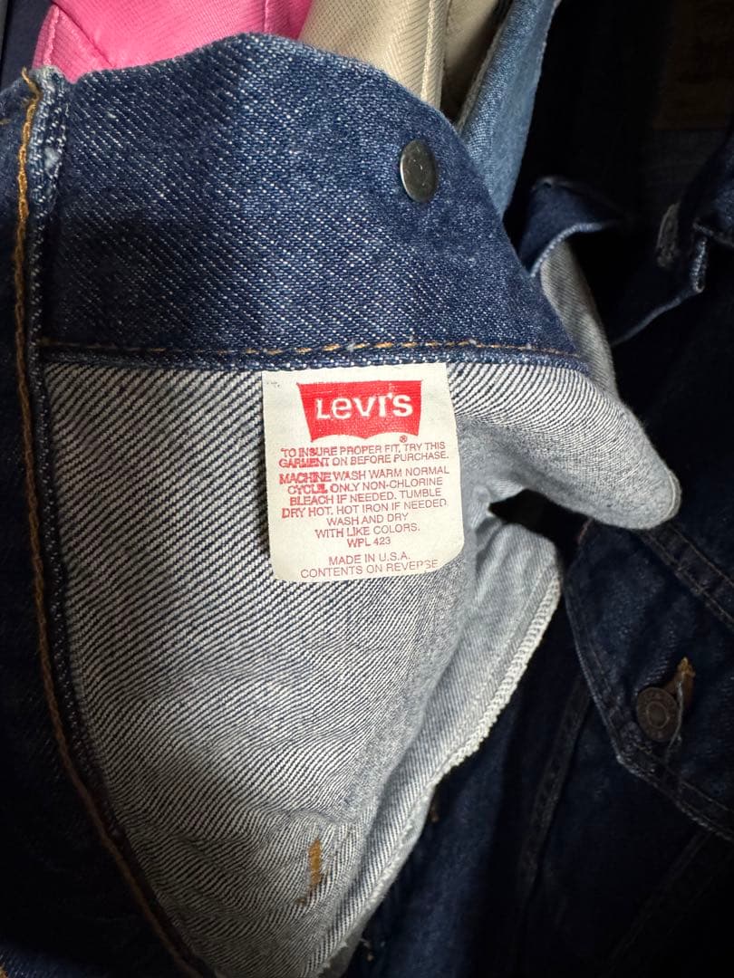 Levi'sリーバイス 70506 デニムジャケット MADE IN USA