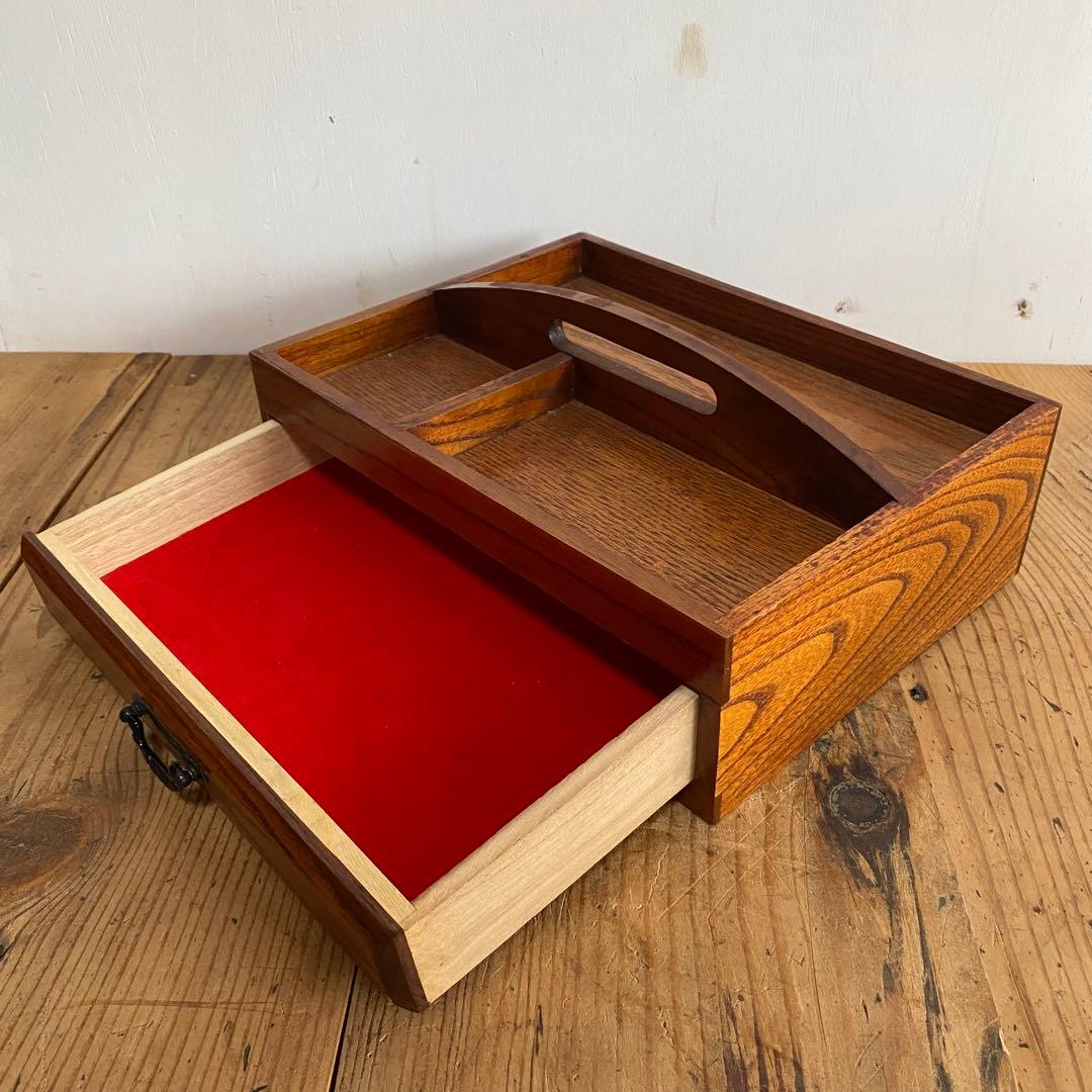 5点セット 小引き出し 裁縫箱 小物入れ 茶箪笥 昭和レトロ z906