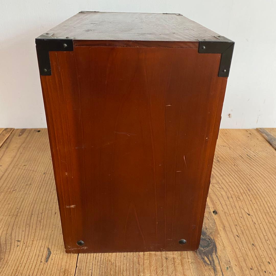 5点セット 小引き出し 裁縫箱 小物入れ 茶箪笥 昭和レトロ z906