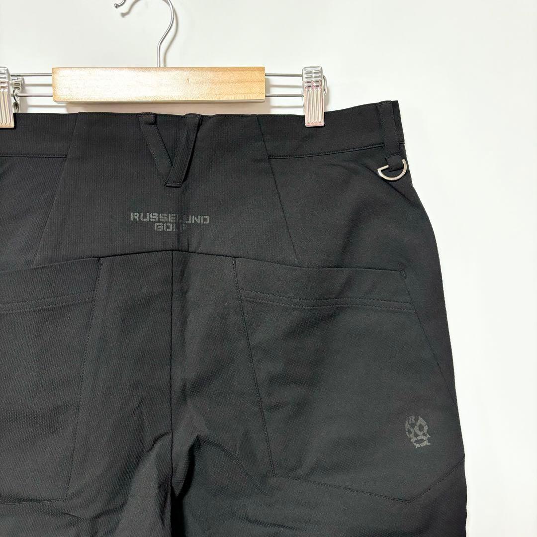 ラッセルノ ゴルフ ロゴ ストレッチ ジョガー ロングパンツ ブラック L 5