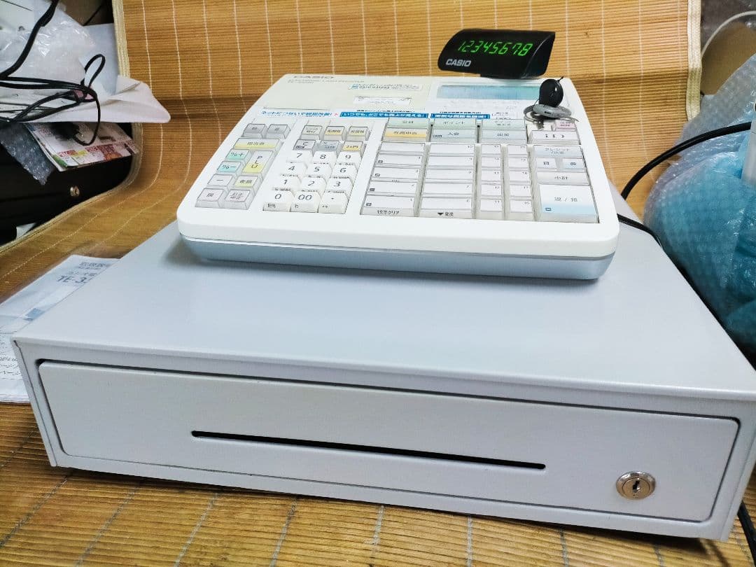カシオレジスター　TE-3500　フル設定無料　高性能　500137
