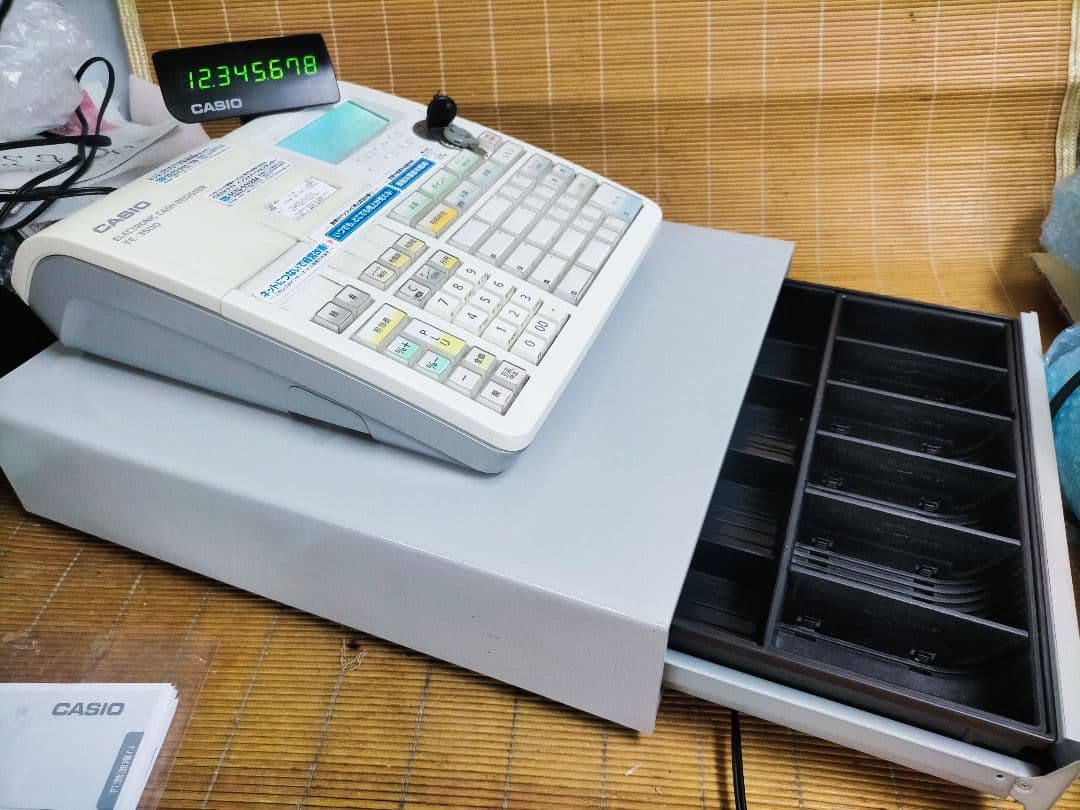 カシオレジスター　TE-3500　フル設定無料　高性能　500137