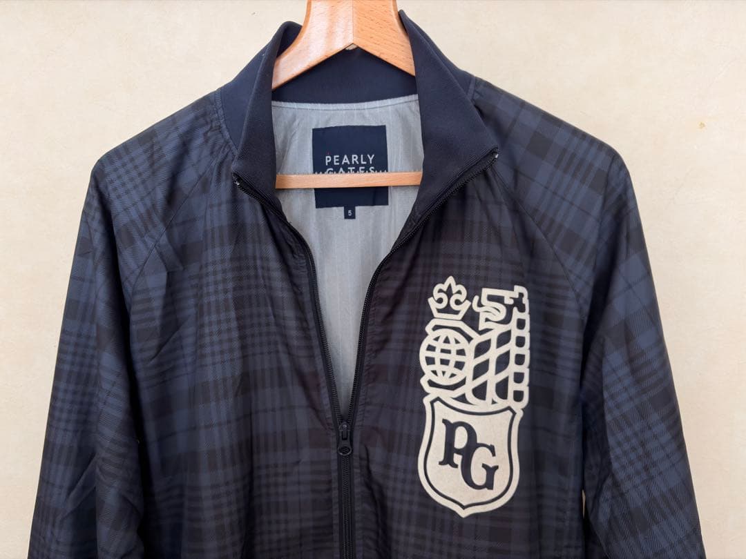 PEARLY GATES チェック柄ジャケット