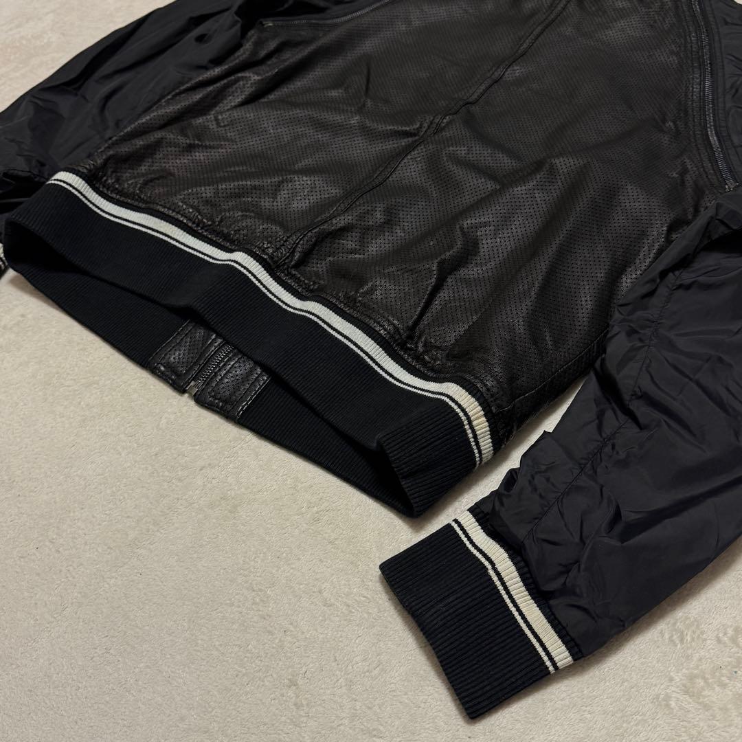 美品　ドルチェ&ガッバーナ　レザージャケット　2way ベスト　スタジャン