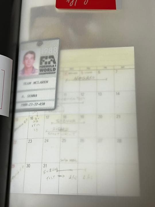 A・セナ　オフィシャルコレクターズブック&Nunmber5冊&セナ裁判&ノート他