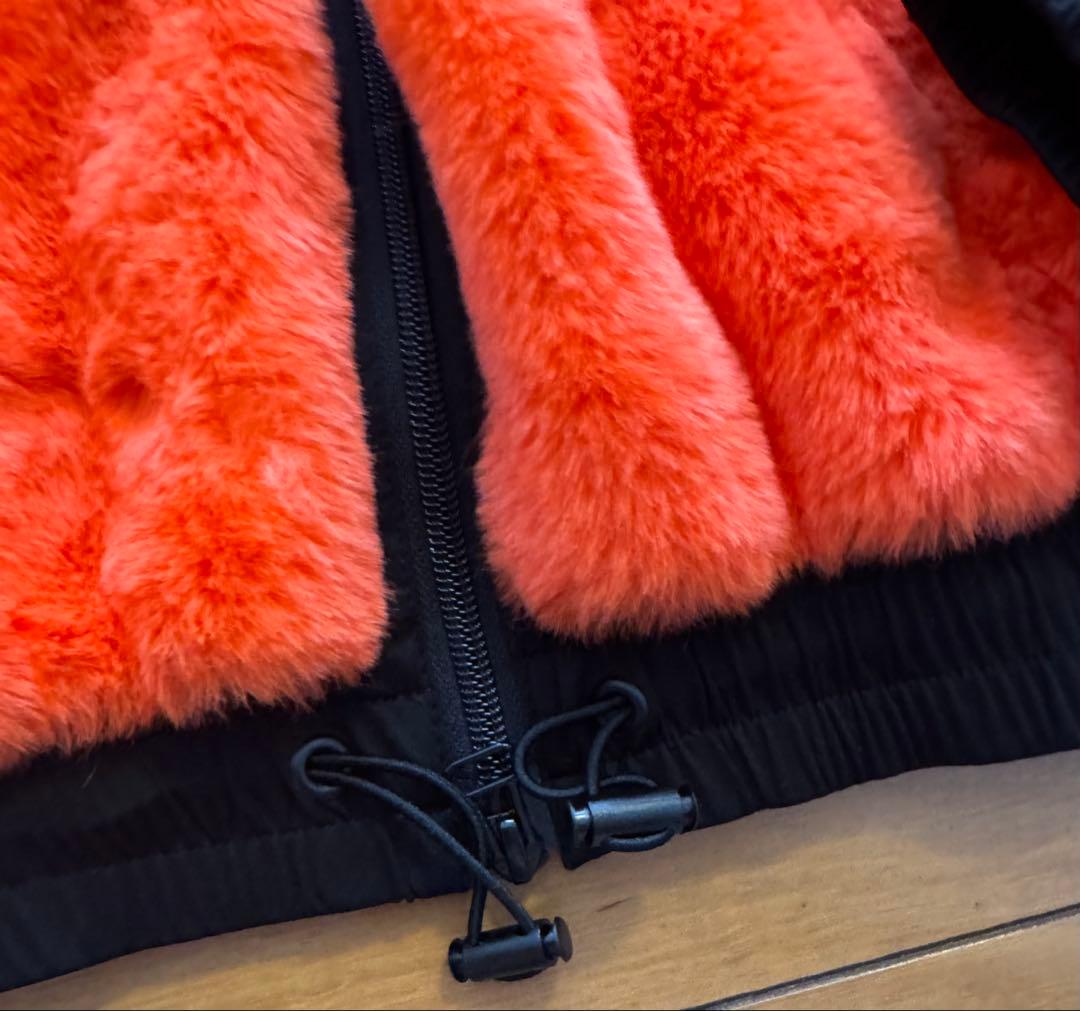 一度のみ使用♡美品Jack Bunny フリースジャケット オレンジ　サイズ0