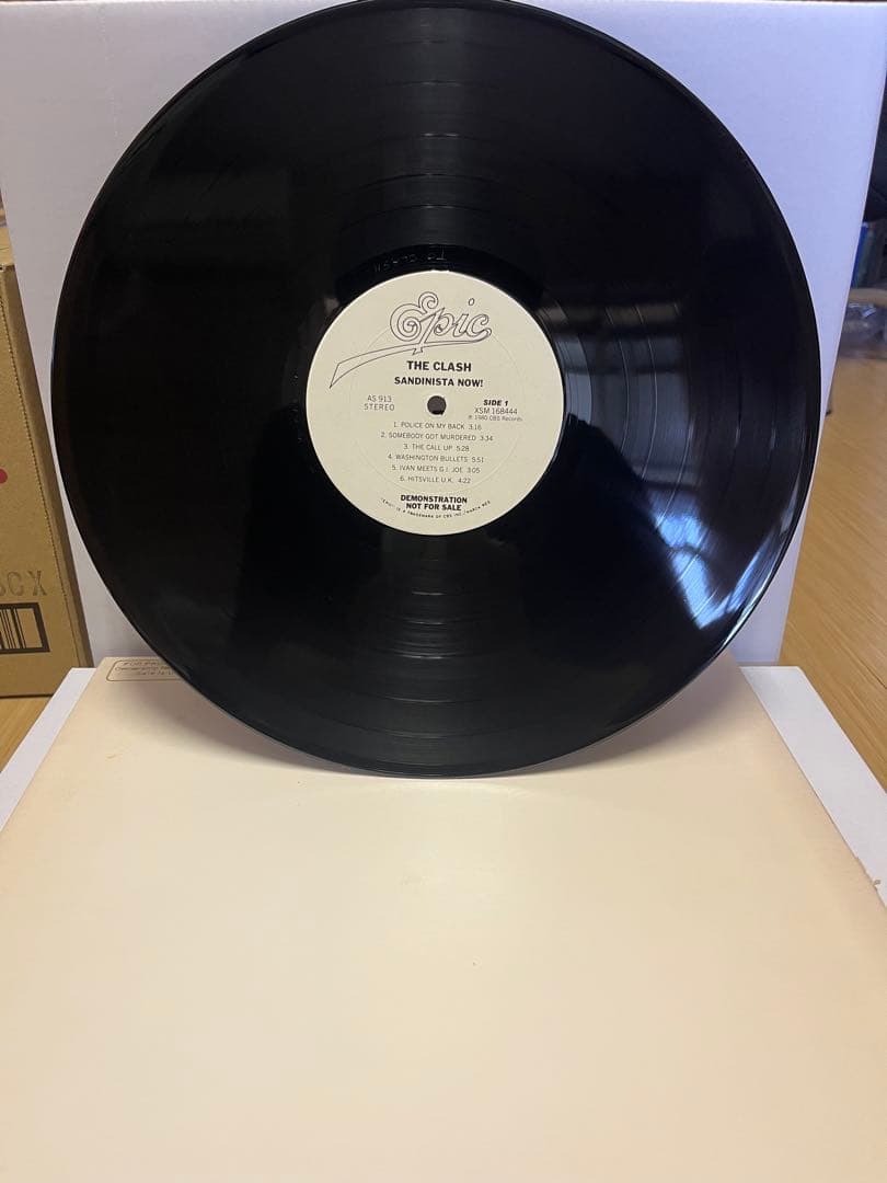 The Clash プロモ盤&London Calling UK盤