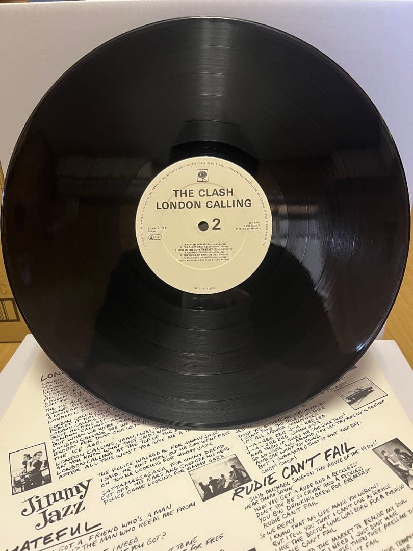 The Clash プロモ盤&London Calling UK盤