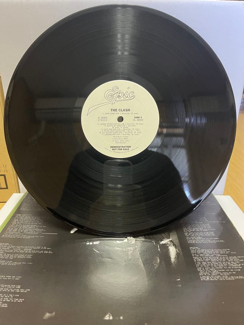 The Clash プロモ盤&London Calling UK盤