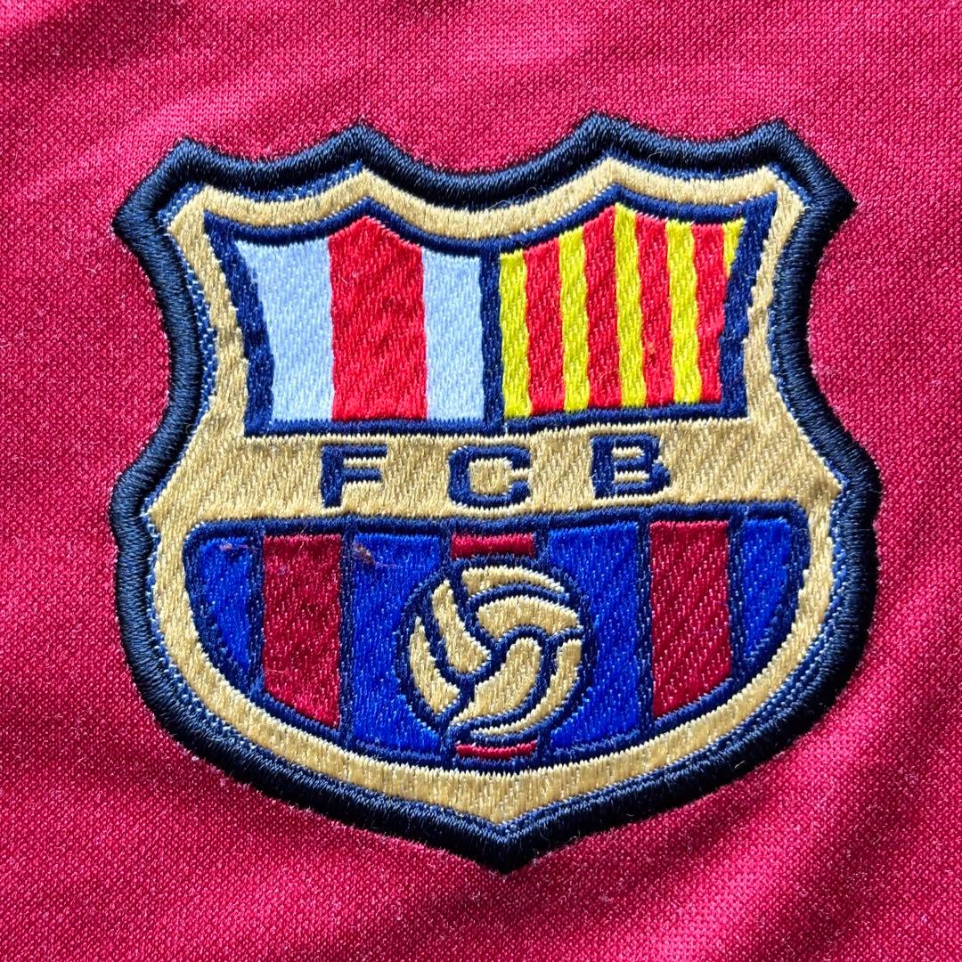 バルセロナユニフォーム古着08/09Lアンリ長袖unicefサッカー