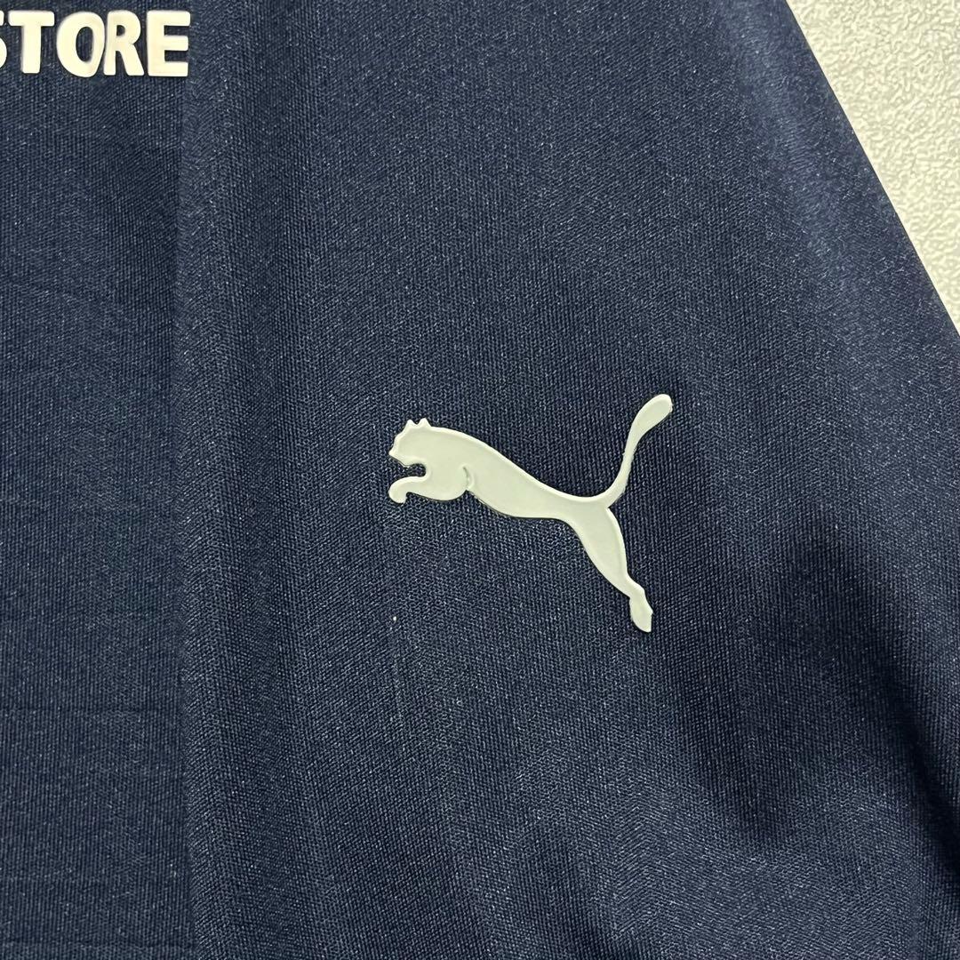 B5 PUMA 長袖ポロシャツ PGA TOURロゴ M ゴルフ スポーツ