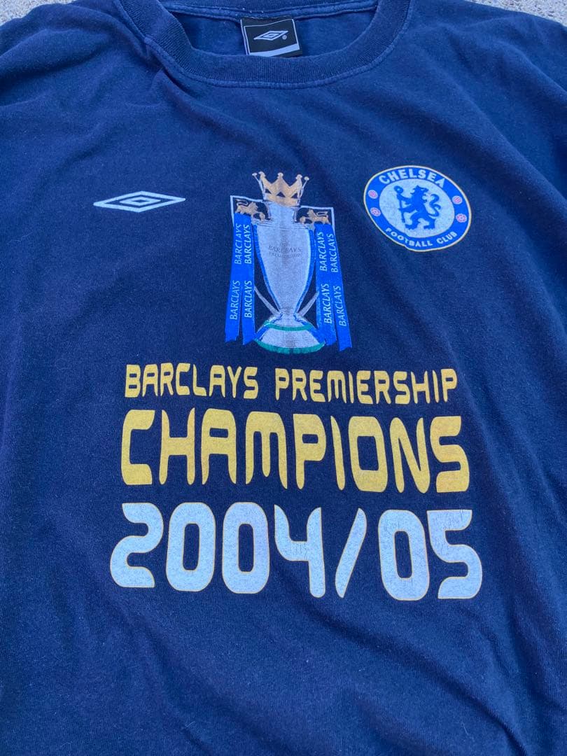 アンブロxチェルシーFC ビンテージTシャツ umbro ユーロ 2XL