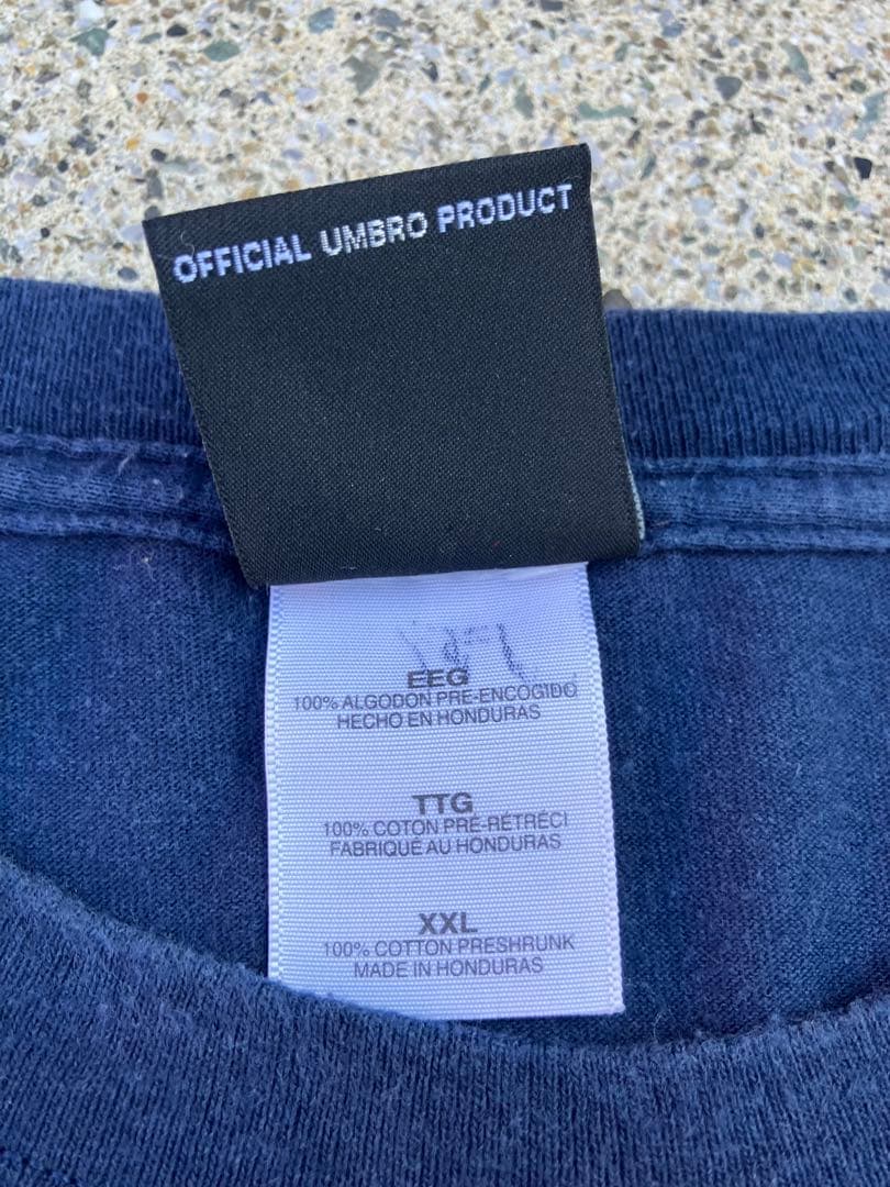 アンブロxチェルシーFC ビンテージTシャツ umbro ユーロ 2XL