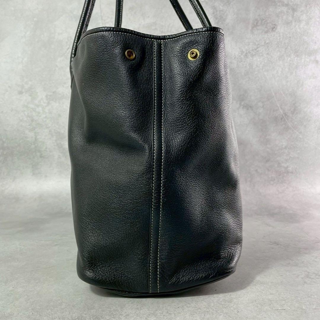 シセイ 946 トートバッグ オールレザー A4可 肩掛け ブラック ビジネス