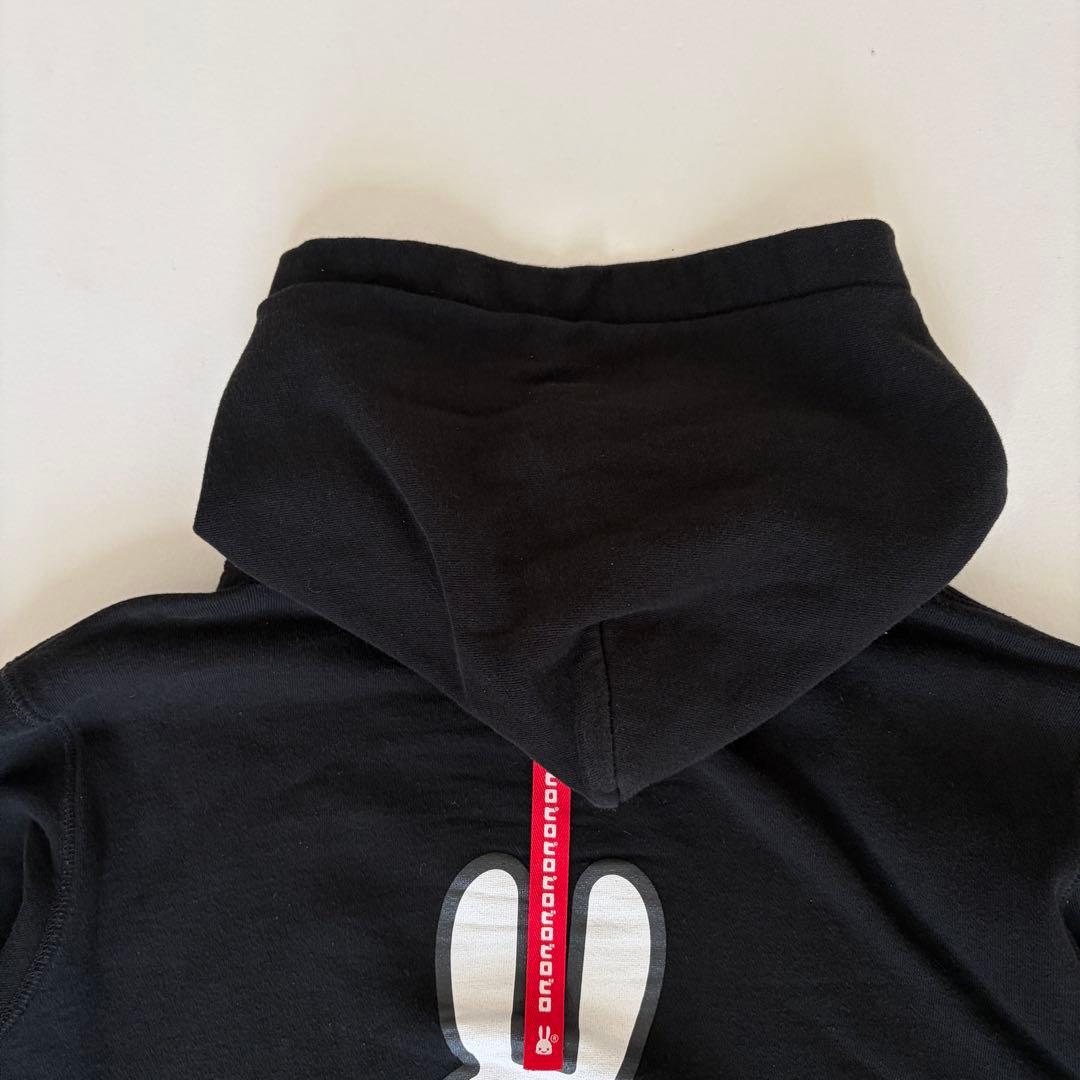 CUNE キューン クソババア パーカー うさぎ ロゴ フーディ XL ブラック