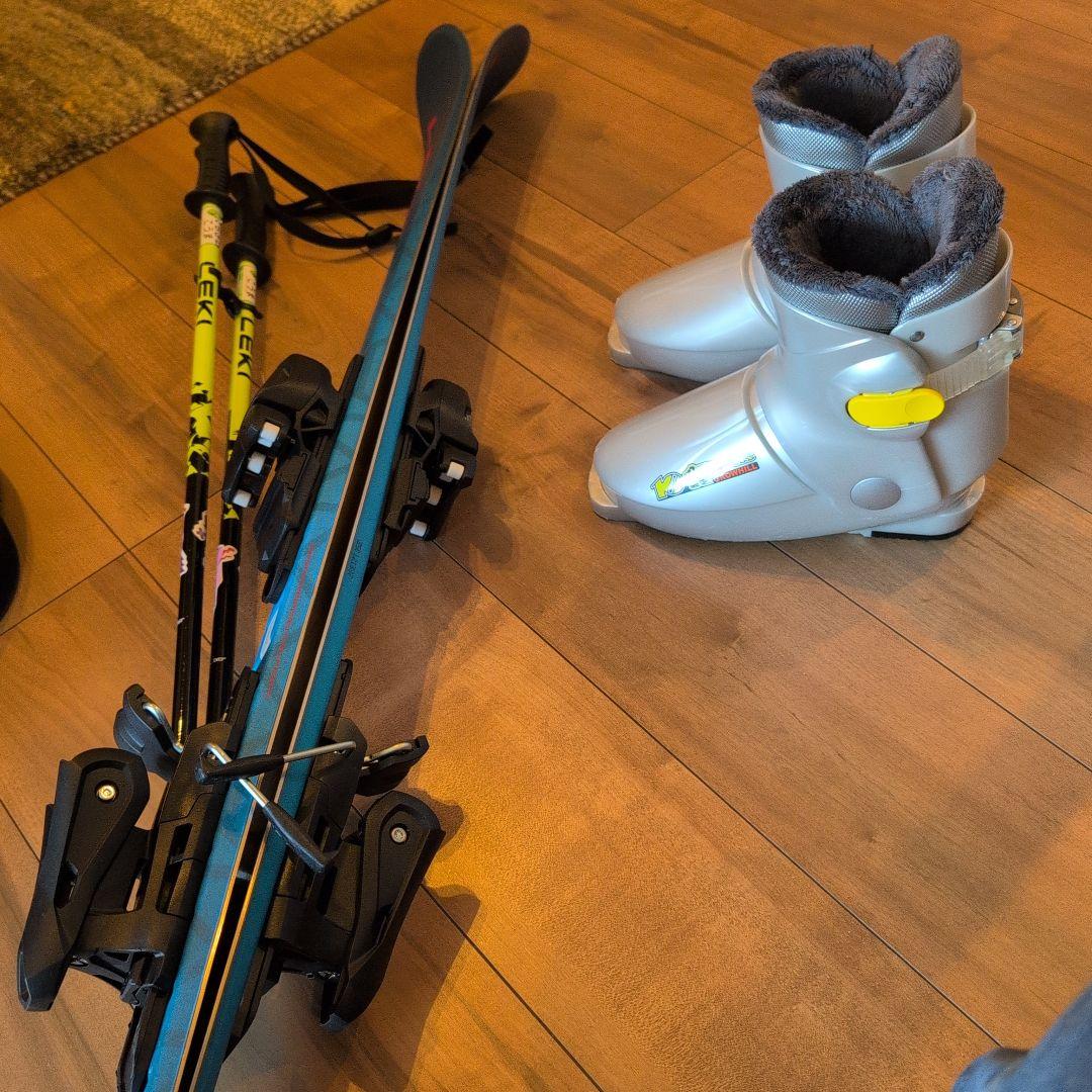 スキー　セット　身長128㌢　即発送！