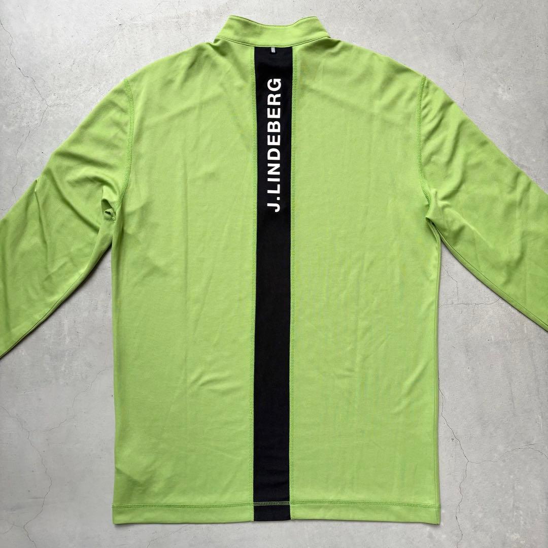 J.LINDEBERG ジェイリンドバーグ ハーフジップ長袖ハイネックシャツ M