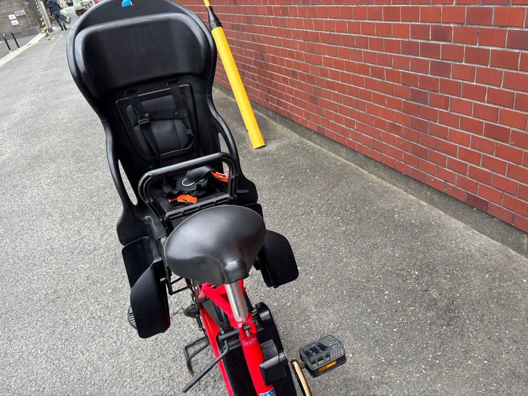 Panasonic gyutto電動アシスト自転車 赤 チャイルド