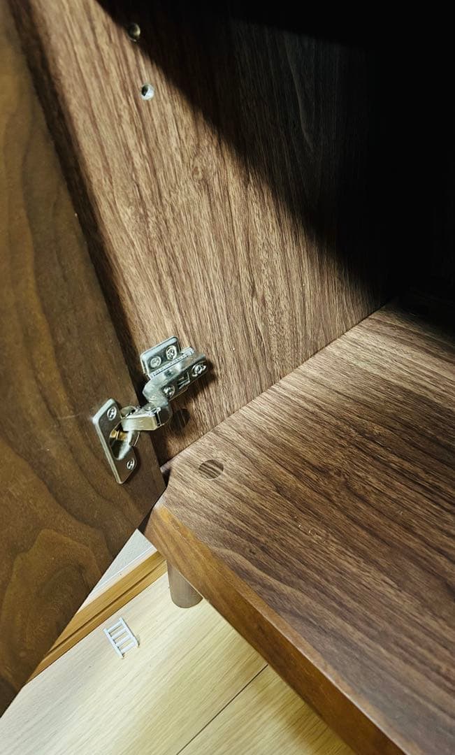 ニトリ ブラウンキャビネット フィルン