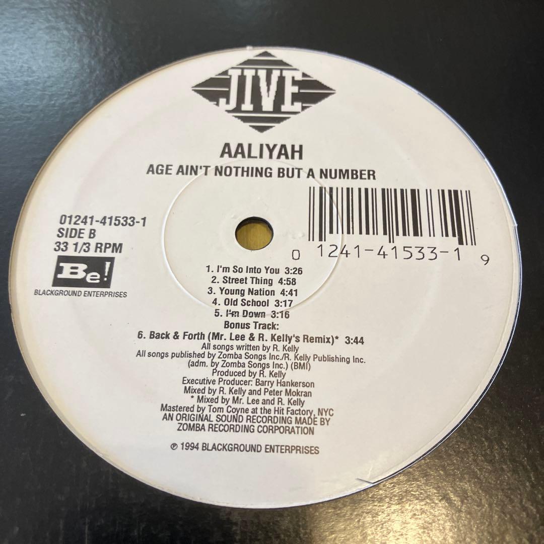 洋楽 Aaliyah Age Ain't Nothing But a Number